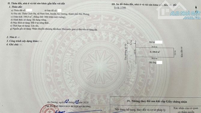 Đất tuyến 2 đường trục phường Nam Sơn, khu dân cư văn minh, ô tô tránh nhau - 2