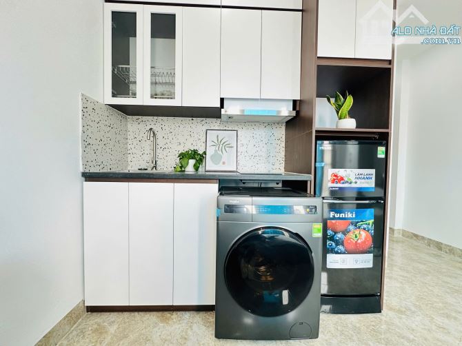 Cho Thuê CCMN Ngõ 44 Hào Nam Đống Đa 30m2 Studio Full Nội Thất Thang Máy Ban Công Giặt - 8
