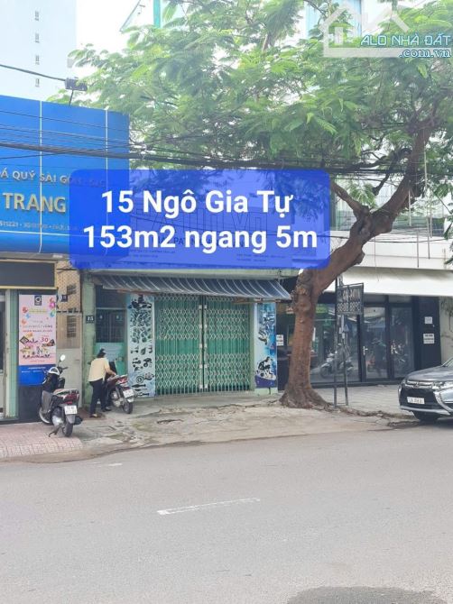 Bán nhà mặt tiền đường Ngô Gia Tự - Nha Trang . Giá 165 Triệu/m2 - Diện tích: 153m2 ngang