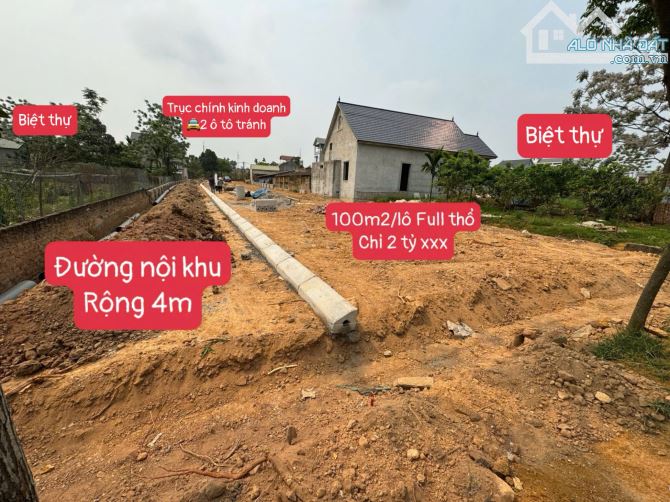 Hàng F0 ngay sát trục chính kinh doanh tại Phú Cát - chỉ Hơn 2 tỷ