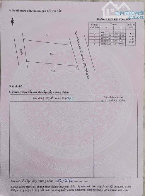 Cần bán đất mặt tiền trục đường chính vào TĐC Phú Đông, cách đường Võ Thị Sáu 60m