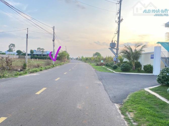 Bán lô đất mặt tiền đường nhựa  -TT Thị Trấn Đất Đỏ- NGỘP CHỈ 1ty  🍀Dt 125 ( 5x25) 60tc