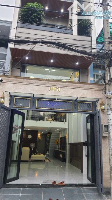 C74 💥🏡 BÁN NHÀ LÊ VĂN THỌ, GÒ VẤP – 4PN THANG MÁY – FULL NỘI THẤT – Ô TÔ NGỦ TRONG NHÀ - 1