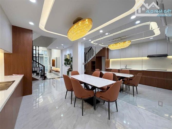 NHÀ ĐẸP LUNG LINH CHỦ THIẾT KẾ TỈ MỶ TỪNG CHI TIẾT SÁT MẶT TIỀN HUỲNH TẤN PHÁT - HẺM CAO R - 1