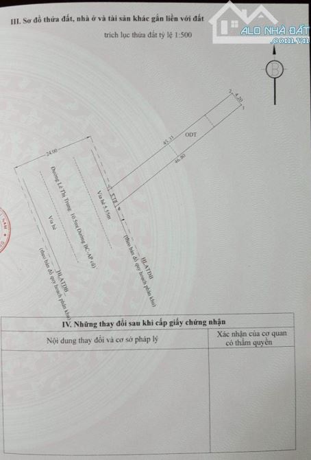 6Tỷ400__211,6m2 (5,18x46,8)__Bán Đất mặt tiền kinh doanh đường Lê Thị Trung__gần chợ BT2 - 4