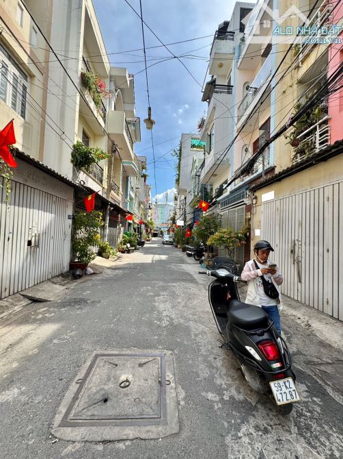✨ HẺM XE TẢI 8M THÔNG, khu dân trí an ninh yên tĩnh, 62M2 (4.1x15M), 1 Trệt 2 Lầu - 6,3 TỶ - 6