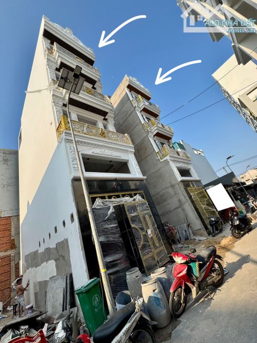 ✨ NHÀ XÂY MỚI 100% 5 TẦNG HIỆN ĐẠI, 53M2 (4x13.5M), Hẻm Nhựa 6M, sát Chợ Gò Xoài - 8,3 TỶ