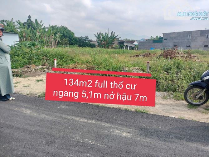 CẦN BÁN MẢNH ĐẤT THỔ CƯ 134M2 TRUNG TÂM XÃ DIÊN TOÀN