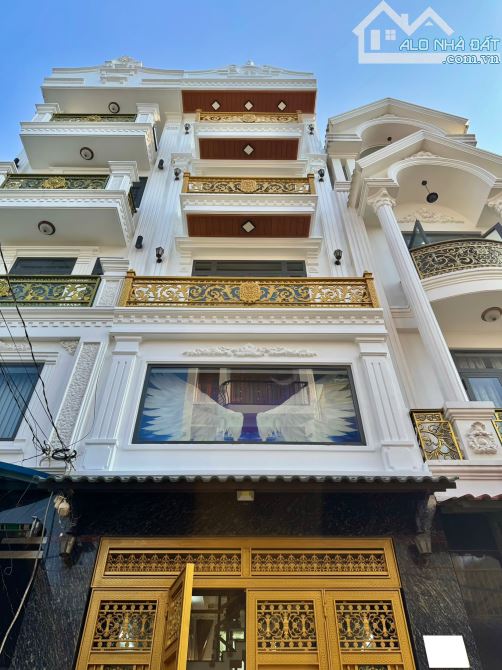 ✨ BIỆT THỰ MỚI XÂY 5 TẦNG 68M2 (Ngang 4M x Dài 16.8M) HXH 6M, TẶNG FULL NỘI THẤT - 7,95 TỶ - 1