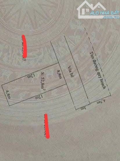 Cần bán lô đất 54m2, đường 15m ở TDC Đồng Giáp, Nam Hải, Hải An , giá 3,46tỷ - 1