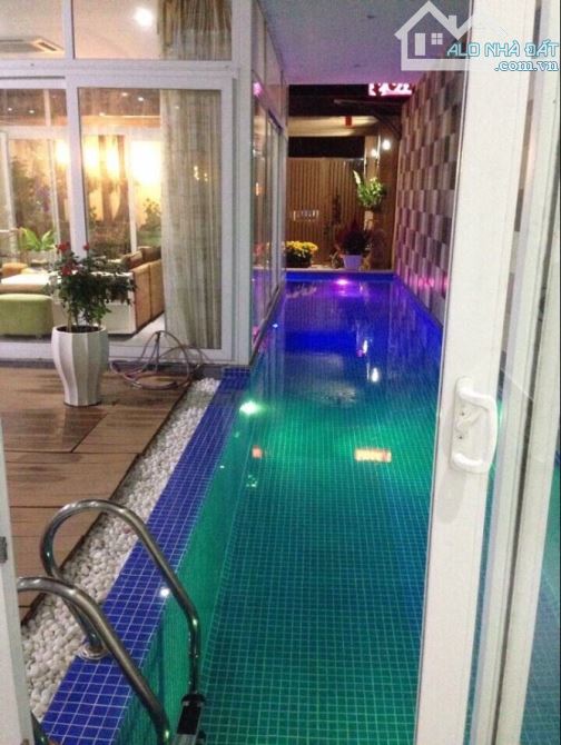Bán nhà  biệt thự hồ bơi nước mặn– Diện tích sàn 369m2– Mặt tiền Tân Xuân 1, Hóc Môn – - 1