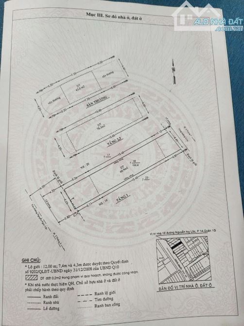 Mặt tiền nguyễn ngọc lộc 2 mặt tiền trước sau ngay trường VUS quận 10 - 2