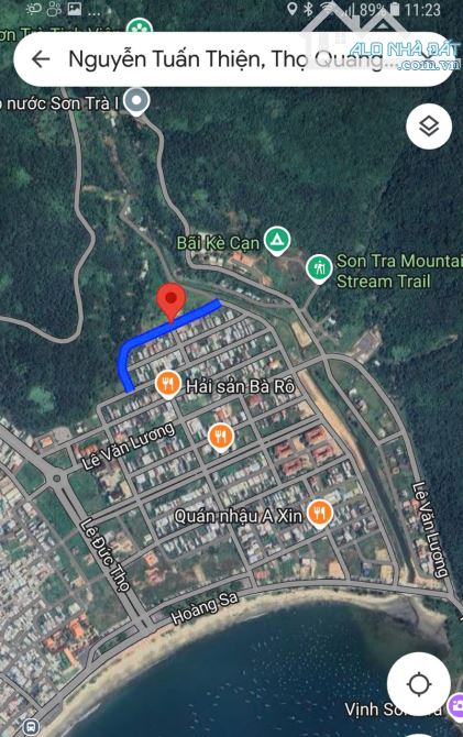 GIẢM 2 TỶ! BÁN ĐẤT 2 MẶT TIỀN 650M2 - 46.8TỶ - MT NGUYỄN TUẤN THIỆN - Q. SƠN TRÀ - 2