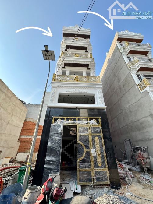 ✨ NHÀ XÂY MỚI 100% 5 TẦNG HIỆN ĐẠI, 53M2 (4x13.5M), Hẻm Nhựa 6M, sát Chợ Gò Xoài - 8,3 TỶ - 3