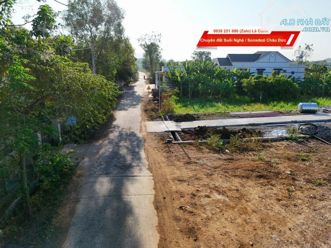 LÔ ĐẤT ĐẸP KHU DÂN CƯ NGHĨA THÀNH, LIỀN KỀ SONADEZI, SÂN GOLF CHÂU ĐỨC, GIÁ SIÊU TỐT - 3