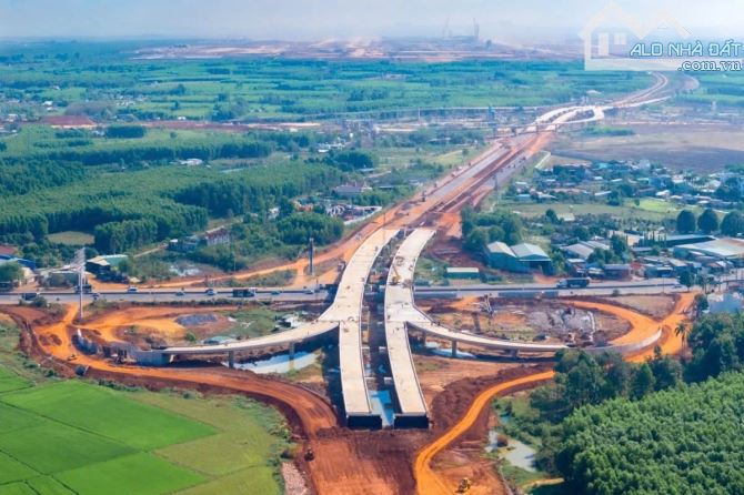 LÔ ĐẤT 2 MẶT TIỀN ĐƯỜNG 25C (T1)-MẶT TIỀN ĐƯỜNG CHÍNH VÀO SÂN BAY LONG THÀNH, GIÁ SIÊU TỐT - 2