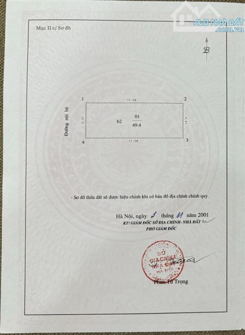 BÁN NHÀ RIÊNG PHÂN LÔ Ô TÔ TRÁNH PHỐ PHỐ TRẦN QUANG DIỆU QUẬN ĐỐNG ĐA 50M - GIÁ CHÀO 22 TỶ - 4