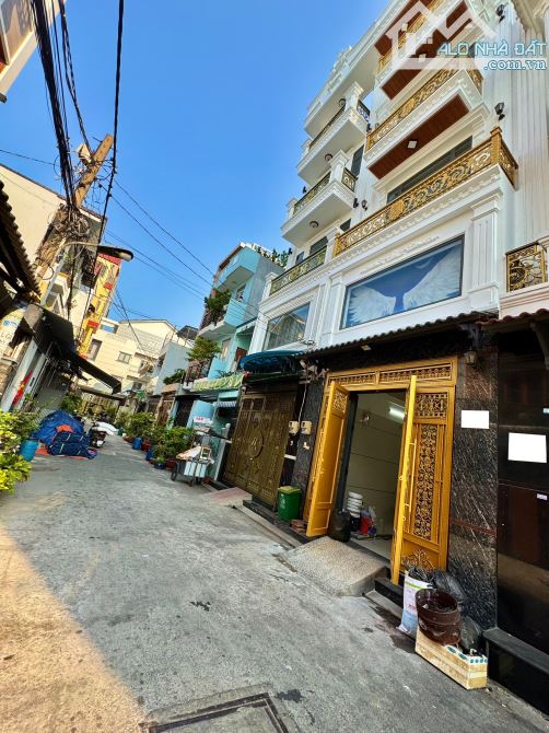 ✨ BIỆT THỰ MỚI XÂY 5 TẦNG 68M2 (Ngang 4M x Dài 16.8M) HXH 6M, TẶNG FULL NỘI THẤT - 7,95 TỶ - 5