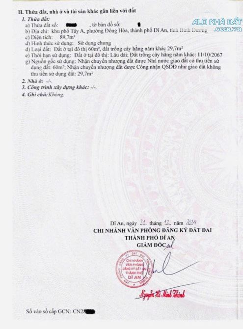 Đất mặt tiền kinh doanh đường Đông Minh gần BigC p.Đông  Hòa Tp. Dĩ An - 7