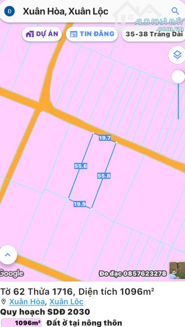 🆘BÁN 2000m2 KDC Xuân Hoà Xuân lộc ĐỒNG NAI  ———————————————- ✅Vị Trí : Sát bên QL 1A, Gần - 5