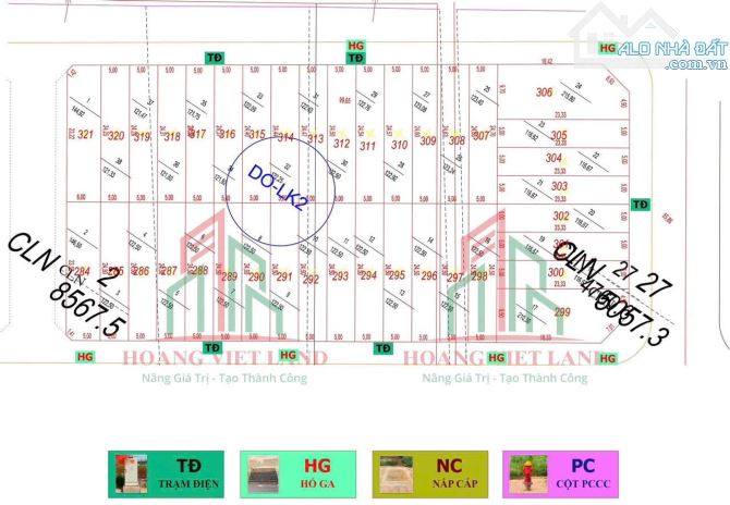 Lk2 góc đối diện hoa viên Tdp8- GÓc đối diện hoa viên- DT: 6x24,5m - H: Đông Nam