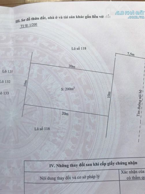💥Bán lô biệt thự duy nhất tại TĐC Gốc Lim 200m2 đông nam đường to_ ngay công viên điểm 4