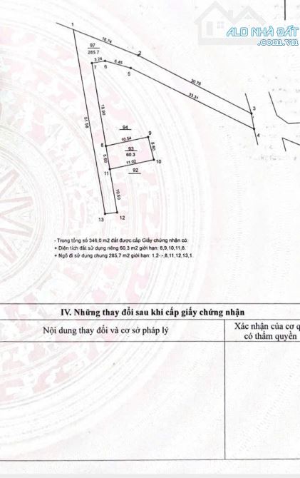Rao bán đất Lô 60,3m² tại Đội 3, Tân Xã, gần trục chính thôn và đường H11 quy hoạch - 1