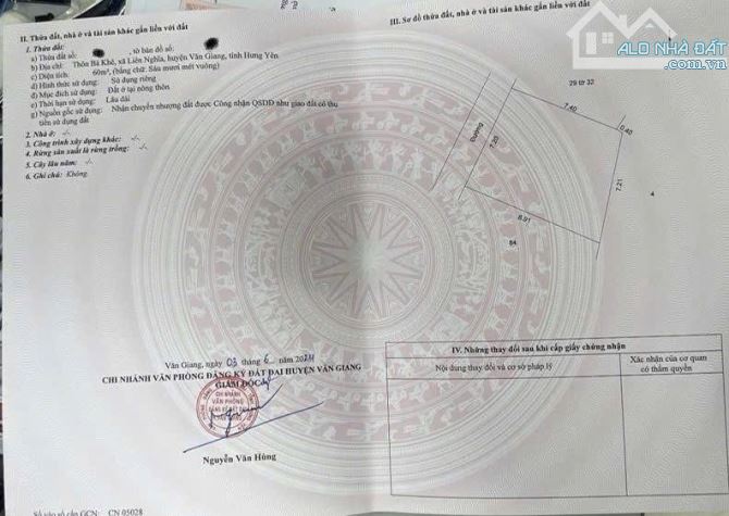 Cần bán 60m đát đẹp Bá Khê liên nghĩa giá 4x triệu - 3