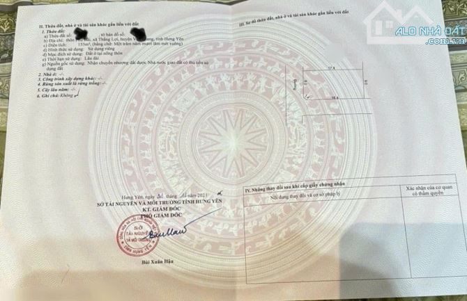 Cần bán 155m đấu Giá phù Bãi Thắng lợi giá chỉ 44 triệu - 3