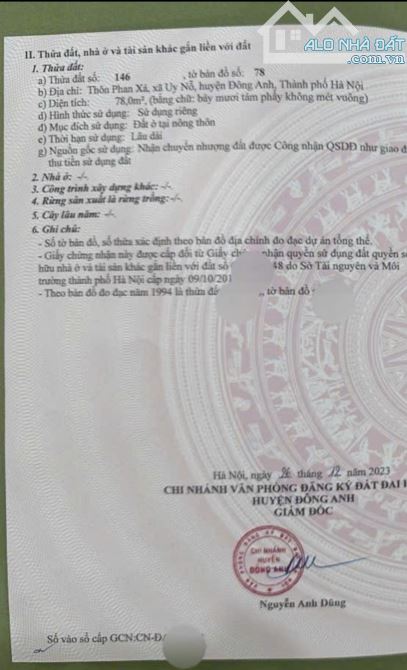 ‼️💥  TRUNG TÂM ĐÔNG ANH - ĐẤT PHAN XÁ - UY NỖ - GIÁ CHỈ 6x tr/m2 💥‼️ - 4