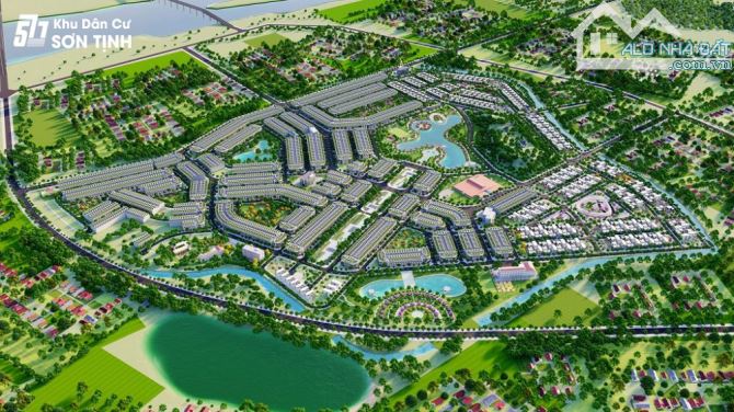 Bán biệt thự Khu dân cư 577 Sơn Tịnh hướng Tây Bắc, 300m2 vuông vứt, giá 2780 triệu - 5