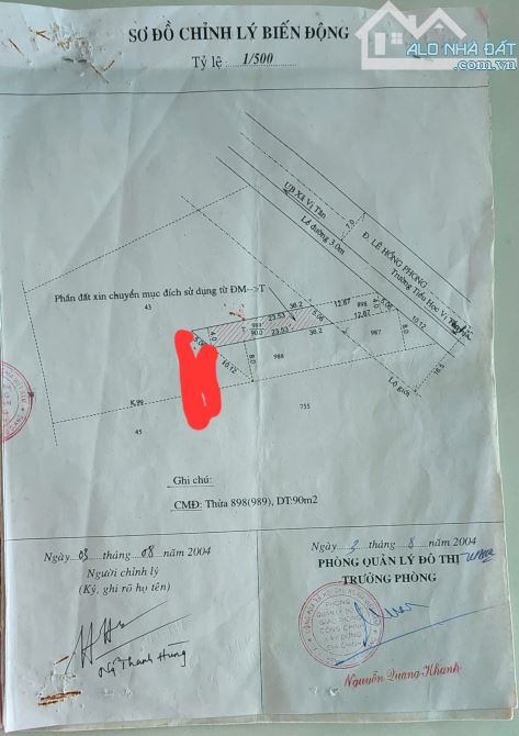 BÁN NHÀ MẶT TIỀN ĐƯỜNG LÊ HỒNG PHONG, PHƯỜNG V, TP VỊ THANH, HẬU GIANG - 8