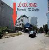 Bán lô góc TĐC Đồng Hòa 1 - Phương Khê vị trí đẹp nhất khu, sang phố Trần Nguyên Hãn 3p
