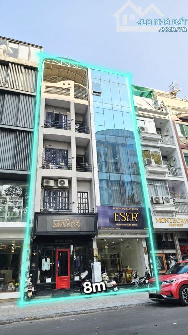 Nhà 5 Tầng mặt tiền Nguyễn Đình Chiểu (đoạn 2 chiều), Q.1, 8x15m, HĐT 120 triệu, 66.5 Tỷ
