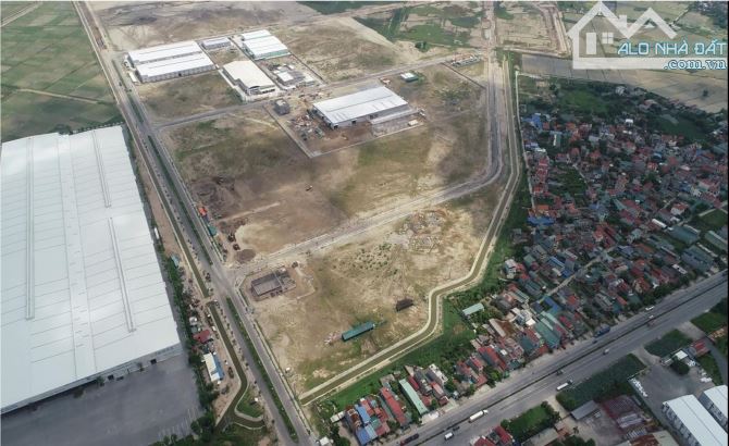 Cho thuê 1.2ha đất TMDV, kho xưởng tại KCN Minh Quang, Mỹ Hào, Hưng Yên