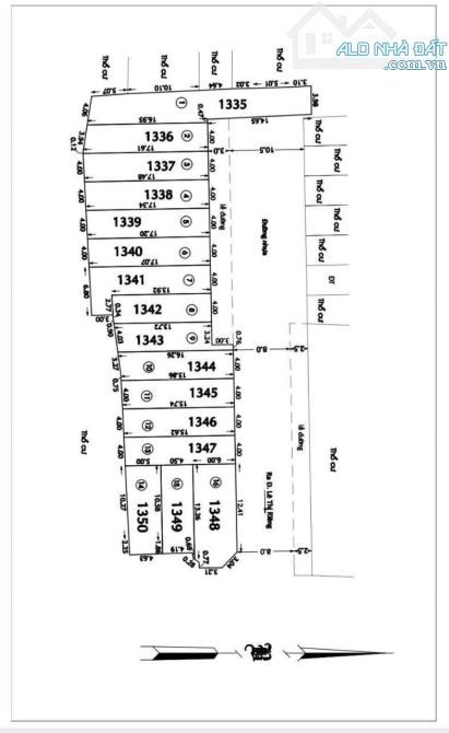 Ra gấp 16 nền đất phân lô liền kề khu phân lô Thới An 16, Quận 12 Giá Ib