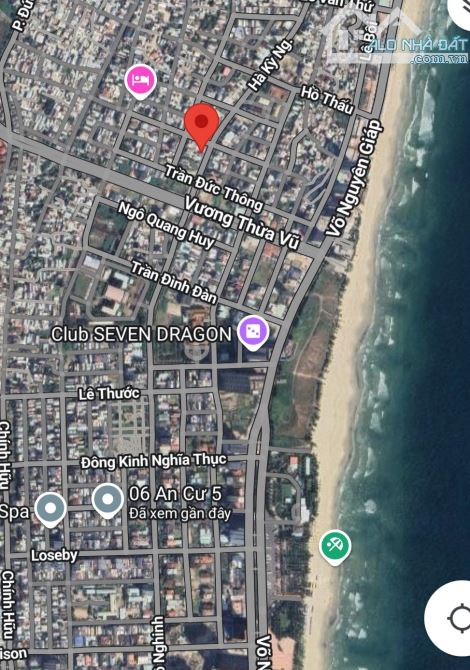LÔ GÓC 2 MẶT TIỀN HỒ NGHINH CÁCH BIỂN CHỈ 250M - VỊ TRÍ KIM CƯƠNG.