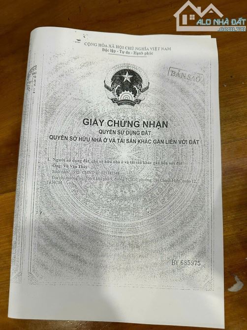 Bán xưởng 959m2. Full thổ. Nội Bộ Nguyễn Văn Bứa. Gần UBND xã XTS