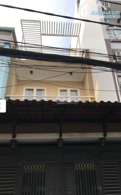 Bán Nhà Hẻm 119B Nguyễn Thị Tần, Phường 2, Quận 8. Nhà đối diện chợ Rạch Ông, nở hậu nhẹ - 1