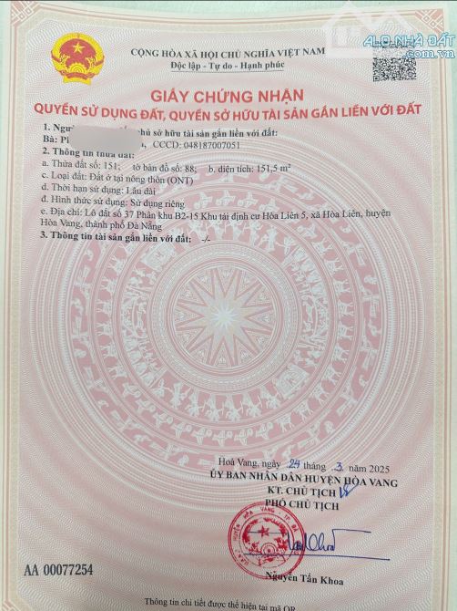 📌📌📌Làm việc trực tiếp!!!Lô góc khu hoà liên 5, dt151m2,đường 7m5 giá rẻ 🔥 - 1