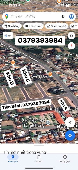 Đất Đấu Giá Khu Dân Cư Phía Bắc LK UBND Phú Thạnh, gần trường học, chợ, sân bay, cầu vượt - 1