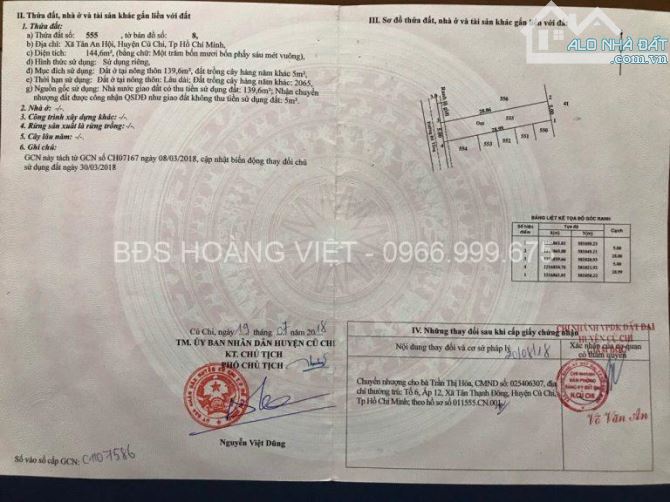 Cần bán gấp lô đất full thổ cư, xã Tân Thông Hội 125m2. Giá 1 tỷ 850 Sổ hồng riêng có sẵn. - 2
