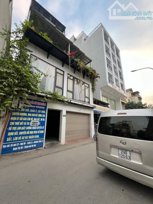 BÁN TOÀ VĂN PHÒNG VIP PHỐ XUÂN LA – DT 272m² – MT 9.9M – 9 TẦNG – GIÁ 140 TỶ (CÓ TL)