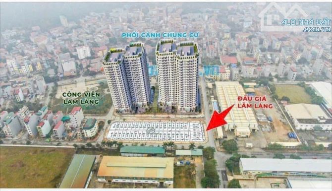Bán Lô Đất Đấu Gía Lãm Làng Vân Dương Bắc Ninh Đối Diện Các Tòa Chung Cư - 2
