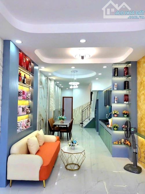 HẺM 8M 🎇 PHAN HUY ÍCH 🎇 NHÀ MỚI TINH 🎇 3 PN - GIÁ: 5.9T - 3