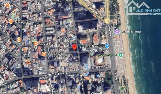bán nhà chưa qua đầu tư 134m2 giá 13 tỷ tl đường Hùng Vương đối diện chợ đêm Nha Trang - 3