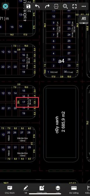 Bán đất lô 26Bc Lê Hồng Phong.96m2 ngang 6,4m đường 15m view quận Uỷ NQ giá chỉ 135tr/m2tt