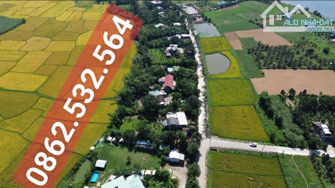 Đất hòa bắc, diện tích khủng 2300m2 có 1400m2 đất ở để dành tách thửa được