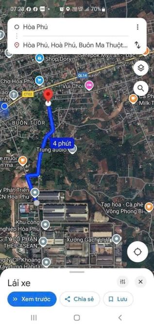 🍀🍀🍀BÁN ĐẤT THỔ CƯ  chỉ #120tr/m HẼM CẤP 1 QL14 Hòa Phú, SIÊU ĐẸP -DÂN CƯ Ở KÍN-GIÁ ĐẦU