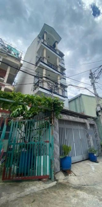 Nhà 5 tầng mặt tiền hẻm 6m đường HÀ HUY GIÁP, phường THẠNH LỘC, Q12. dt 117m²(5m x23m) ,có